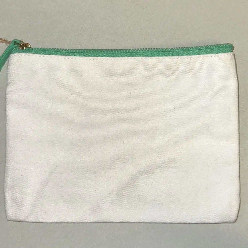 PS Exclusive Canvas Ivory Multi Teacher Badge Pouch
